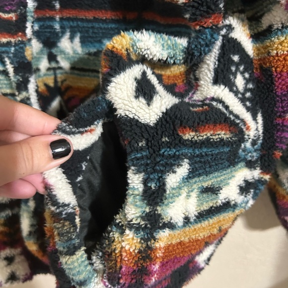 Women’s Dizzire Sherpa zip up sweatshirt size L - Picture 3 of 4